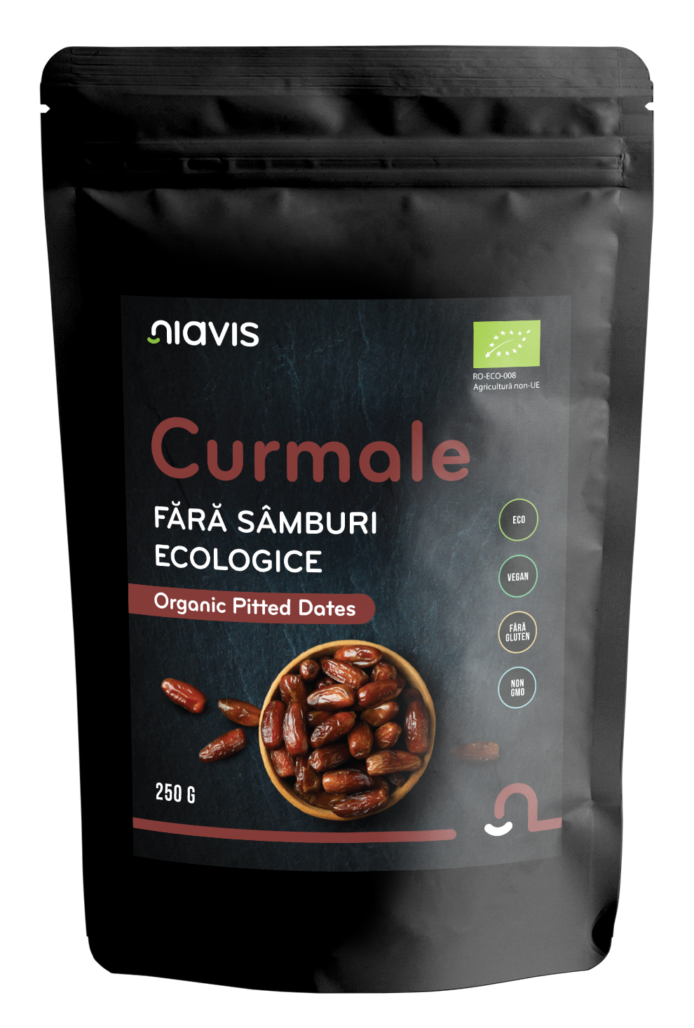 Curmale fara samburi Ecologice BIO 250g