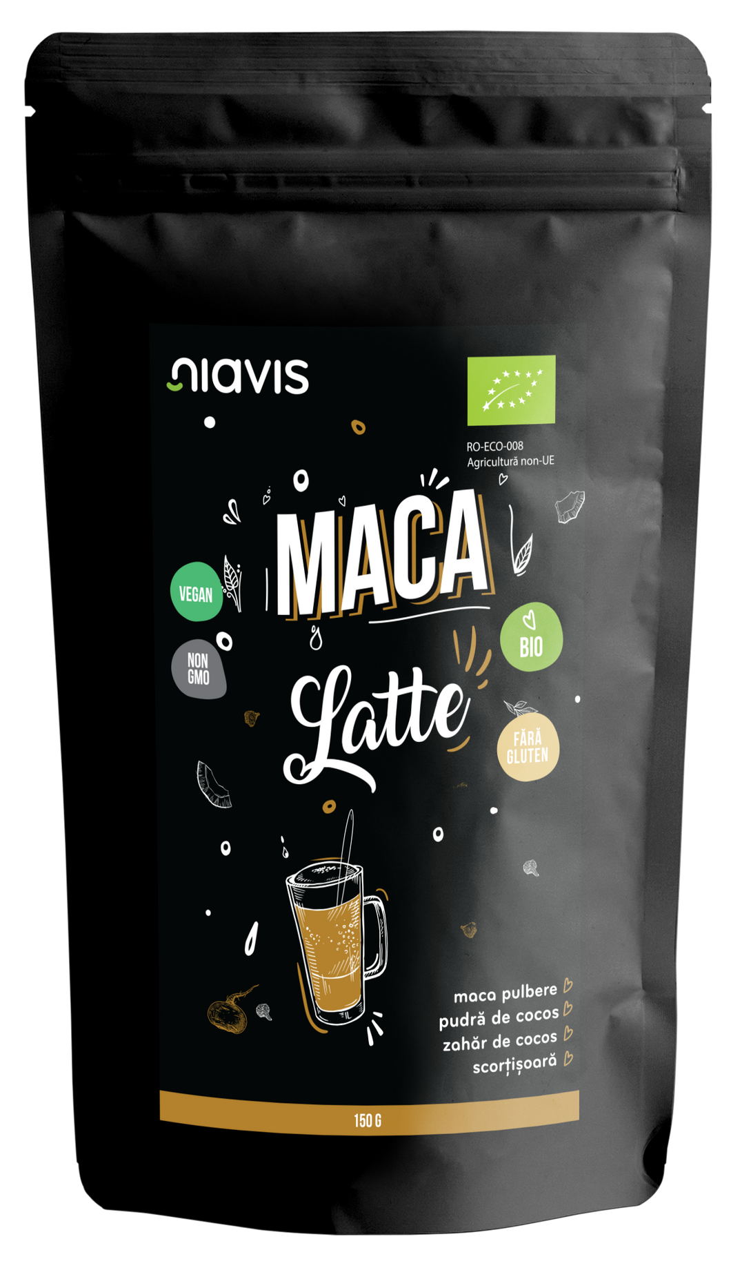 Maca Latte Pulbere Ecologica BIO 150g