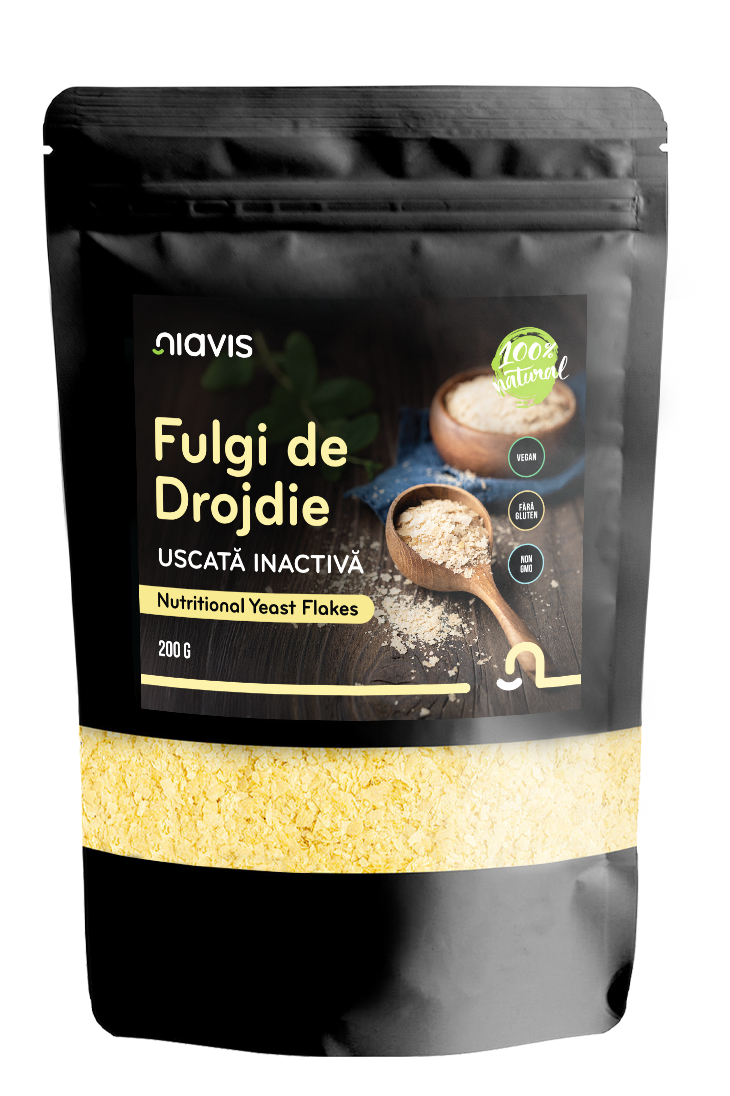 Fulgi de Drojdie Uscata Inactiva 200g