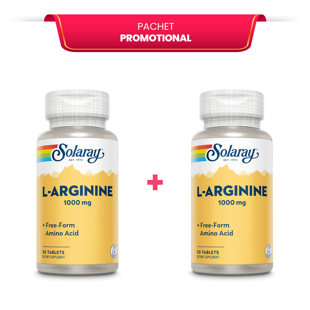 Pachet Promotional 2x L-Arginine 1000mg 30 tab rapidsolv®