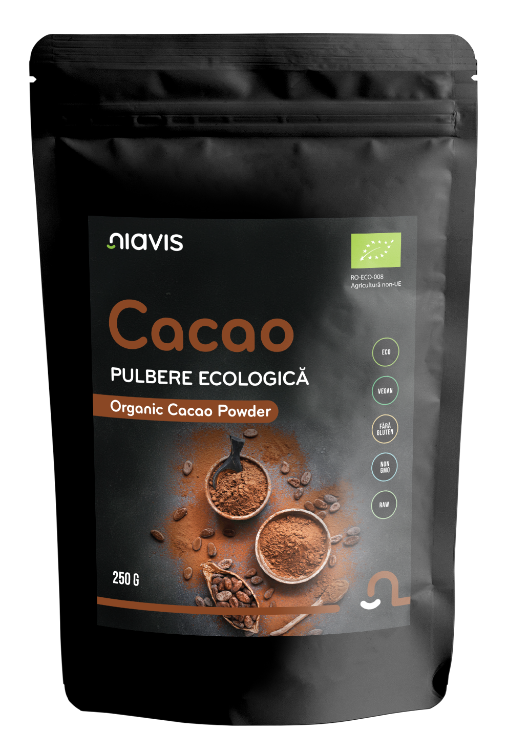 Cacao Pulbere RAW Ecologica BIO 250g